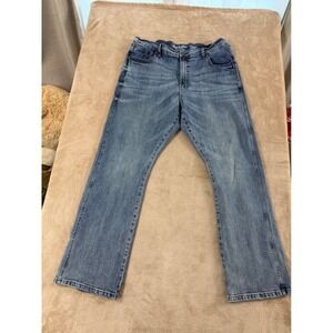 Wrangler Retro Relaxed Boot Jeans Men's Size 36x32 Blue EUC